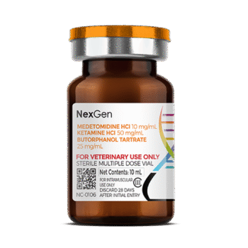 MKB™ (Medetomidine HCl 10 mg/mL + Ketamine HCl 50 mg/mL + Butorphanol Tartrate 25 mg/mL), Injectable Solution, 10mL